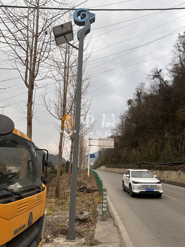 太阳能路灯安装案列图展示